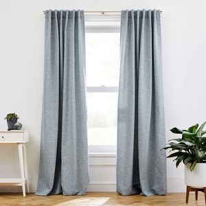 West Elm Jacquard Drapes
